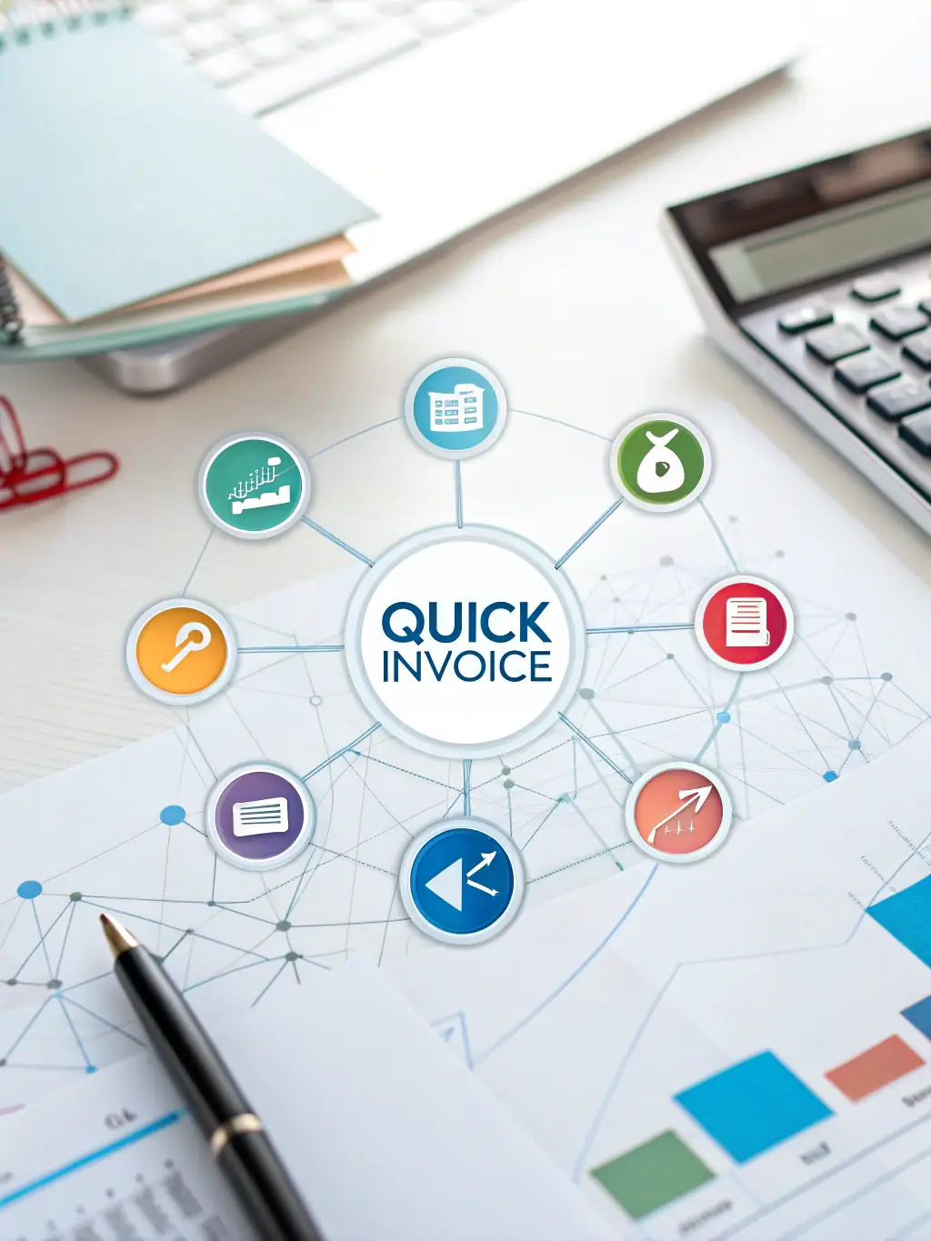 An illustration of various integrations Brex offers with popular accounting software, showcasing seamless data transfer and streamlined workflows.